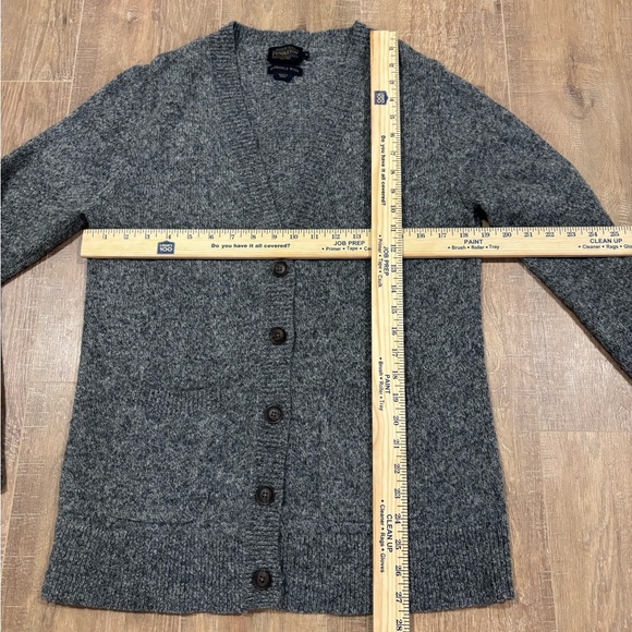 Pendleton Gray Women's Cardigan Sweater - Picture 5 of 6